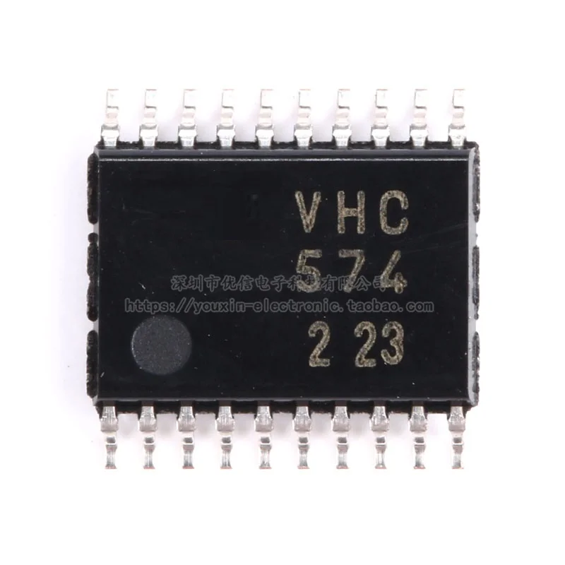 

10Pcs, TC74VHC574FT logic chip, TSSOP-20 package