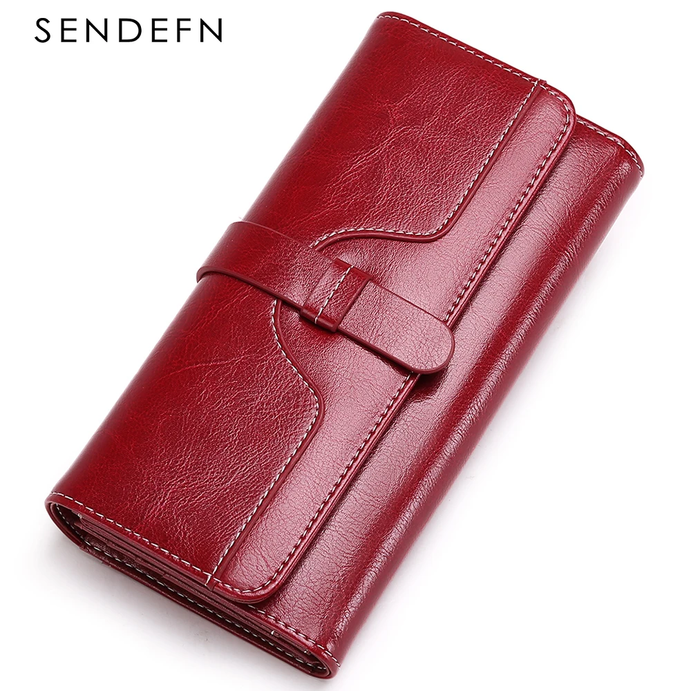 New Brand Design Women Wallets Genuine Leather Short Wallet Fashion Hasp  2-fold Billfold Grained Calfskin Purse Card Holder