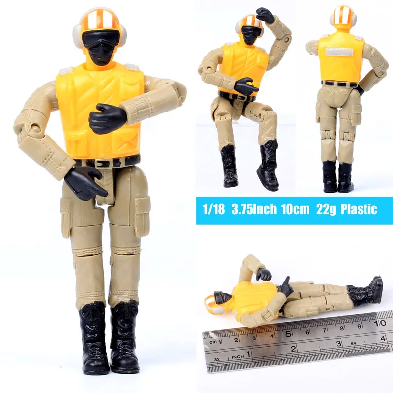 1/18スケール 3.75インチ レーサー アクションフィギュア オートバイ