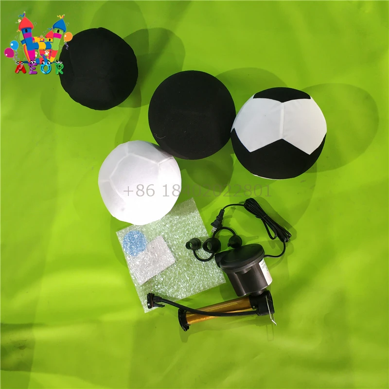 2m Inflatable football dart game for kids playing inflatable soccer sport game