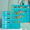 Wooden Dominoes Matching Memory Game Toy for Kids Logic Puzzle Board Game  Montessori Brain Teaser Two-Player for Toddler 1
