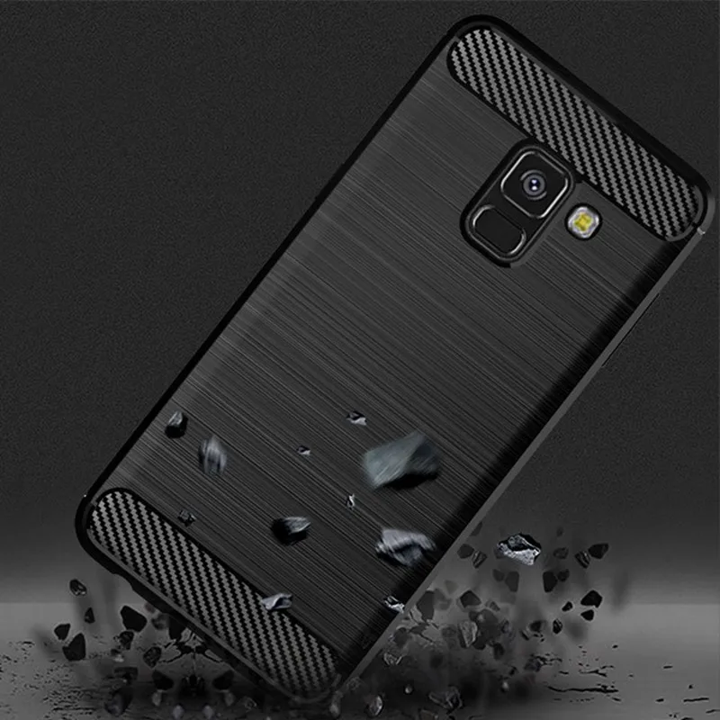 Premium Soft TPU Carbon Fiber Shockproof Phone Case