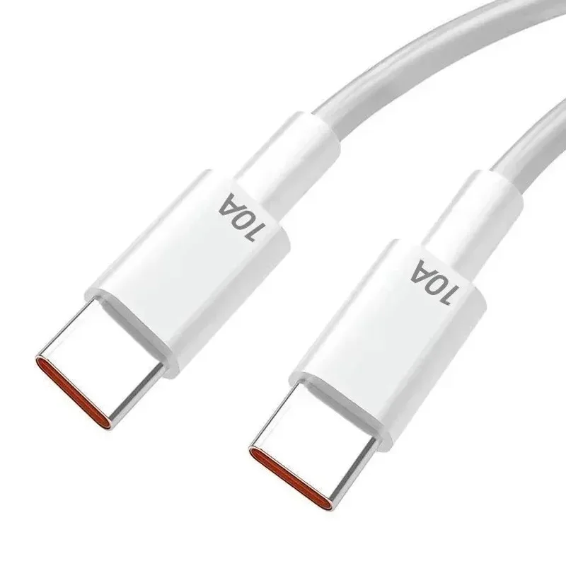 10A USB C To Type C Cable 120W Mobile Phone Quick Charge Data Cable PD Fast Charging Cord Line for Xiaomi Iphone 0.25/1/1.5/2/3m