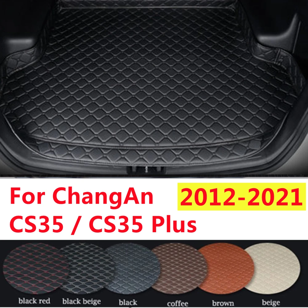 

SJ Высокая сторона любую погоду на заказ подходит для ChangAn CS35PLUS CS35 12-21 автомобильный коврик для багажника автомобильные аксессуары задняя крышка для грузового лайнера ковер