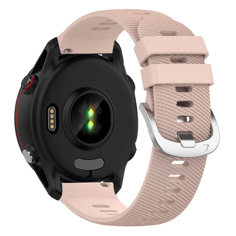 Two-Tone Silicone Strap, 22mm/20mm – Versatile Active Bracelet Watchband