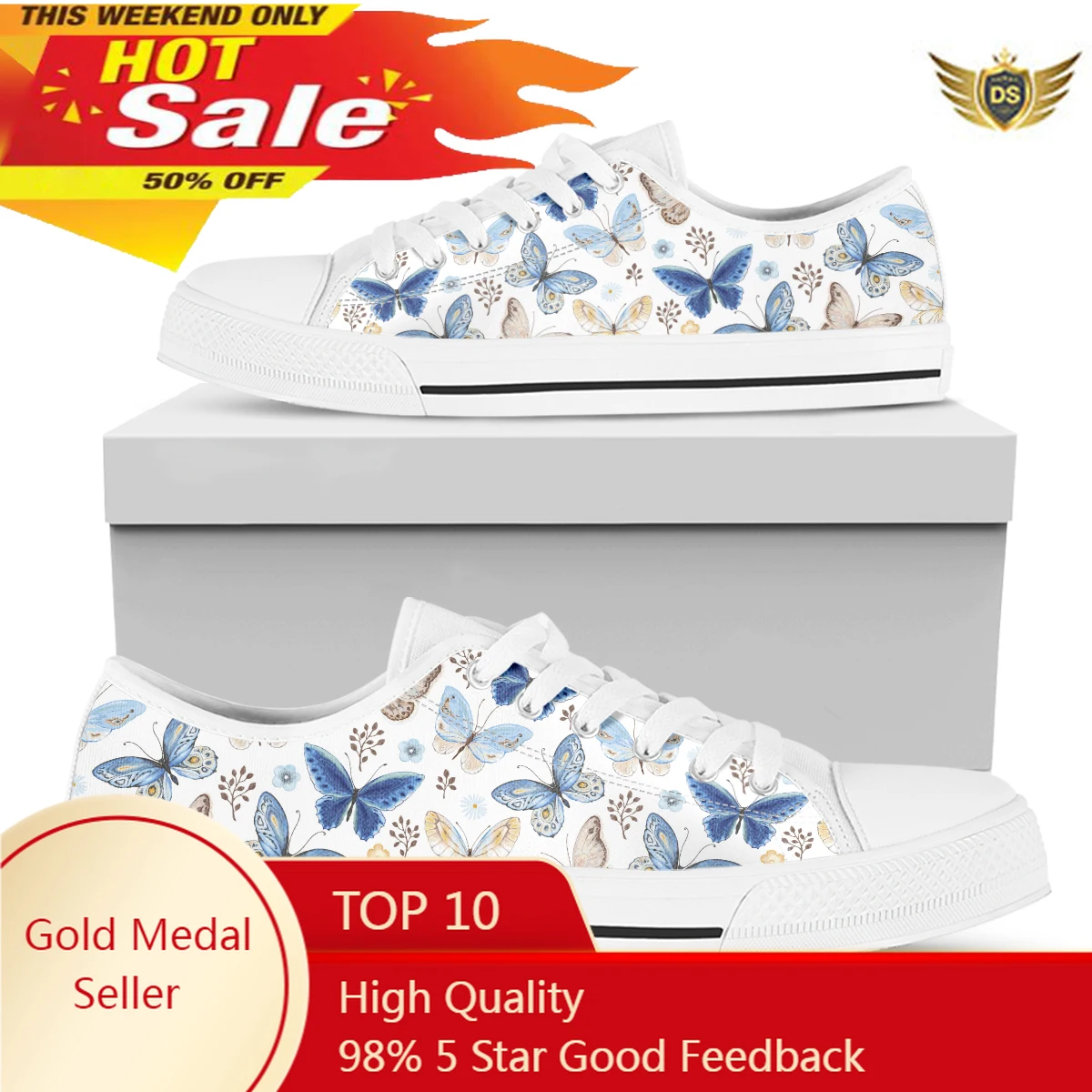 

Кеды женские с низким верхом, Модные Дизайнерские кроссовки унисекс, повседневная школьная обувь на плоской подошве, с бабочкой