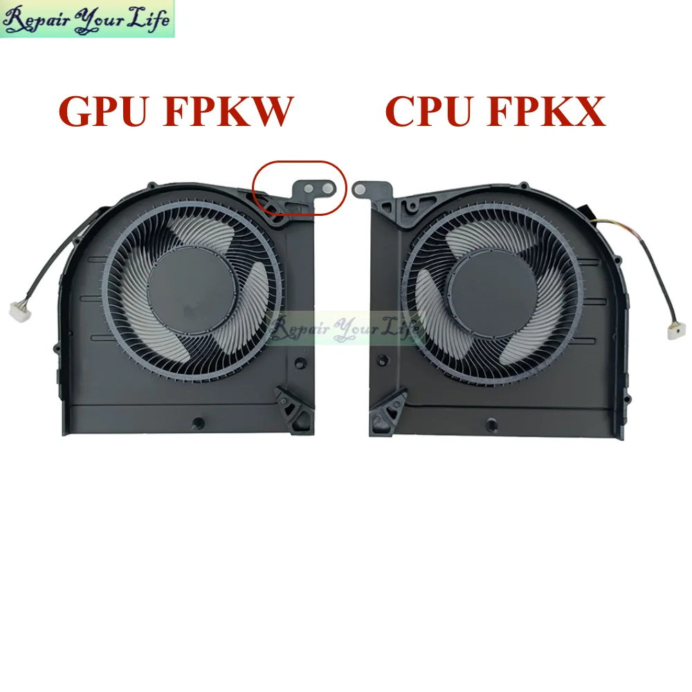 Ventilador Portátil para Lenovo Ideapad Gaming 15-iah7 15arh7 16iah7 82s9 82sa Gpu Cpu Cooler Radiator Repair Components 15iah7 - Imagem 4