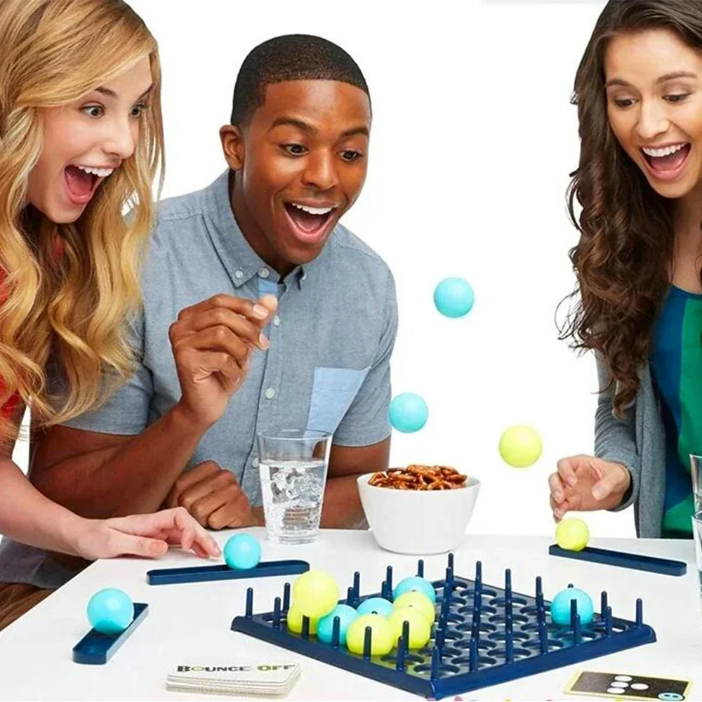 Kids Intelligence Ball Bouncing Game Board Game Toddler Toss Ball Parent  Child Interaction  Game Fun Party Game 2