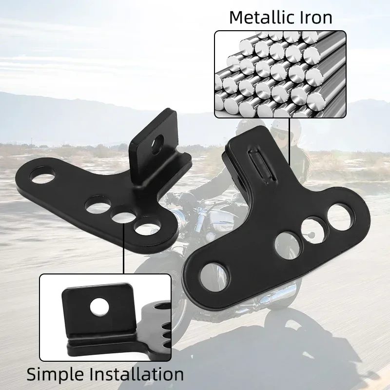 Adjustable Black Rear Shock Lowering Link Block Drop Kit - 1 to 3