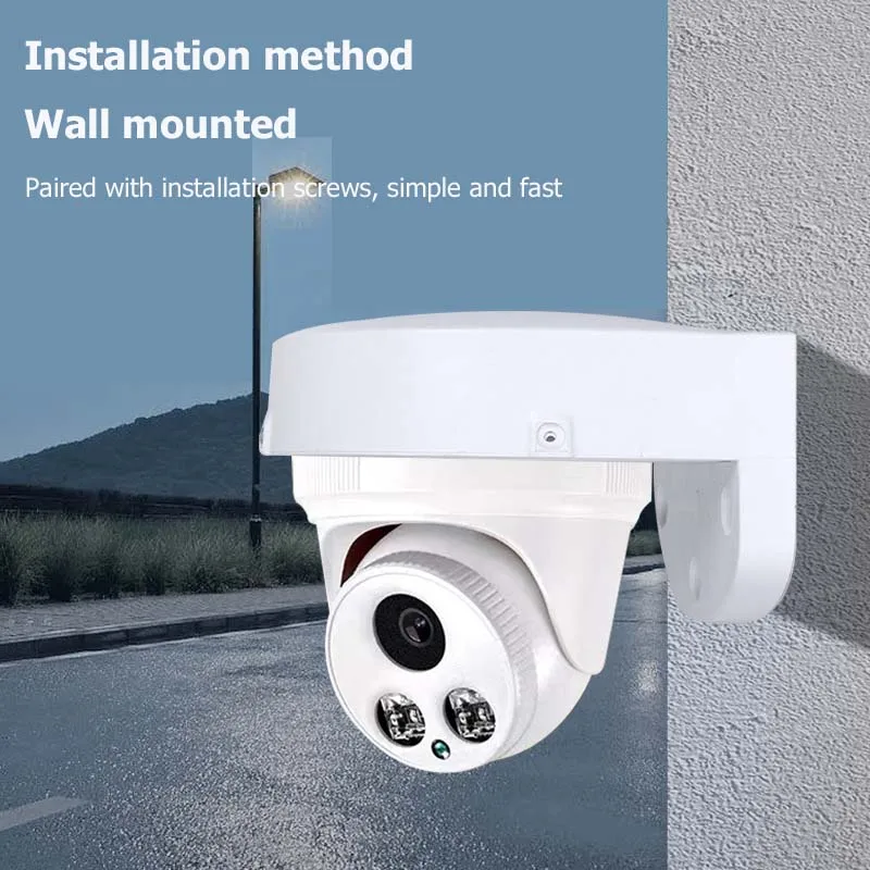 Surveillance Dome Camera Bracket Accessories Thickening Plastic L Type Durable Wall Mount Indoor Outdoor Cable Storage Box security camera stand camera holder stand camera holder surveillance camera security wall mount bracket security camera bracket camera mount panel camera mounting base security camera mount