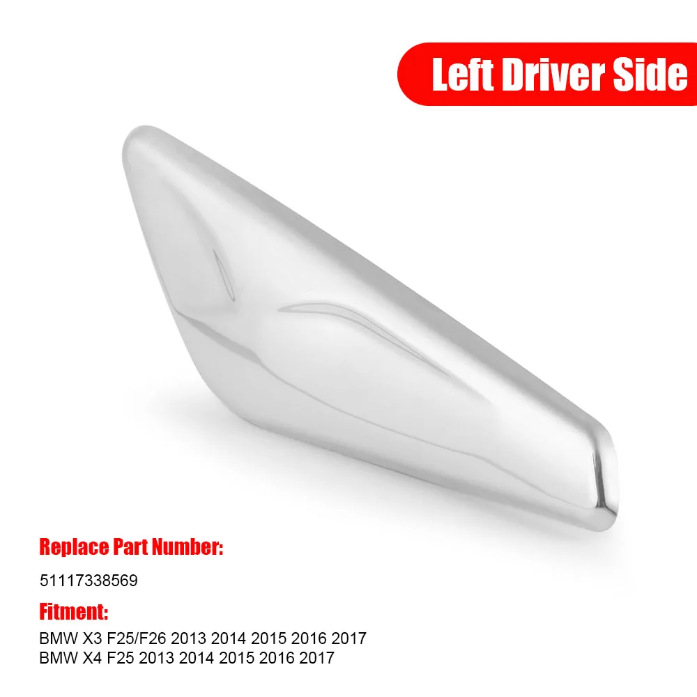 Genuine BMW Side Fender Chrome Trim Finisher Front LEFT F25 - View #6