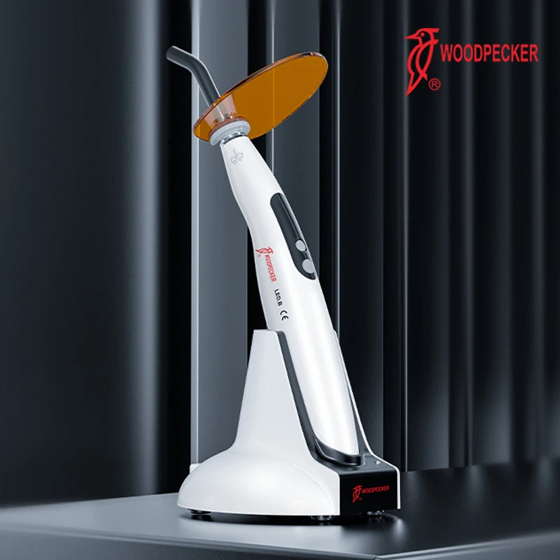 Woodpecker Led B Dental Harz Aushärtung Lampe Photocure Licht Breites Spektrum Zahnmedizin Instrument