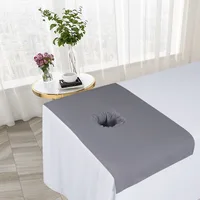 Wick Cotton Salon Head Sheets, Massage Treatment, Beauty Salon Bed Table, Cover Bed Towel, No Hole, 50*90cm, 1Pc 1