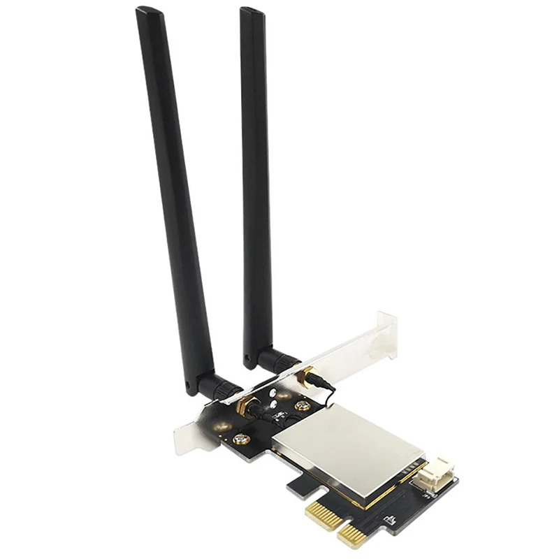 

PCIE WiFi Card Adapter Bluetooth Dual Band Wireless Network Card Repetidor Adaptador for PC Desktop Wi-Fi Antenna M.2