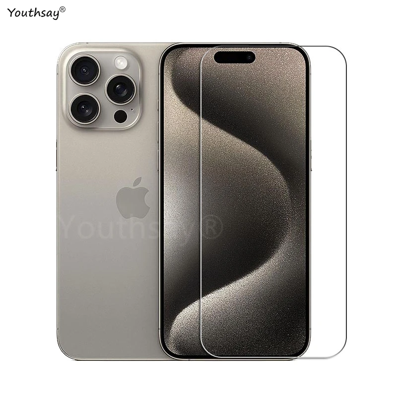 Protection écran Verre Trempé Gorilla Glass Pour IPhone 12 à 16 Pro Max - 9H, Anti-traces - Neuf