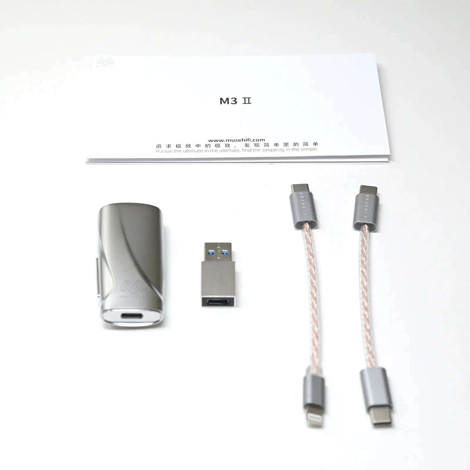 MUSEHIFI M3 II Dual CS43131 DAC AMP MUSE SPACE Support Esports Mode 3.5MM/4.4MM With Type-C/Light-ning M1 A01 ZERO S12 Timeless