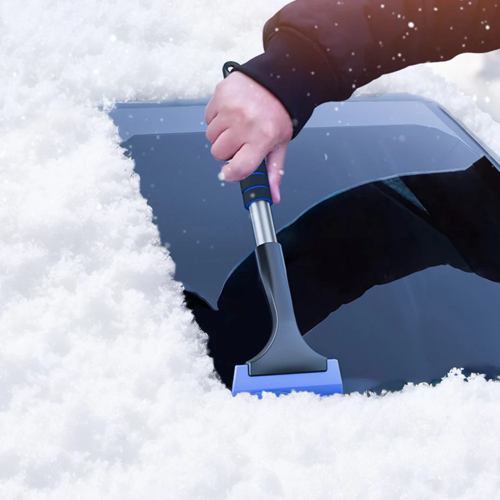 Ice Scraper with Sponge Handle Car Defrosting Snow Removal Tool Ergonomic Car Snow Shovel for Window Frosting windshield shovel,snow shovel,snow ice scraper,ice deicing tool