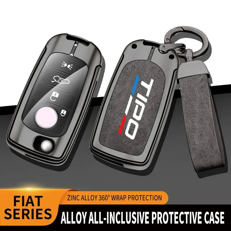 Portachiavi In Lega Di Zinco Tpu Per Auto Per Fiat Stilo Siena Punto Tipo Argo Abarth Doblo 500X Portachiavi Per Auto Accessori Per Chiavi In Metallo