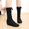 Free Shopping New PU Leather Long-barreled Belt High Modern Boots Jazz Dance Shoes 2