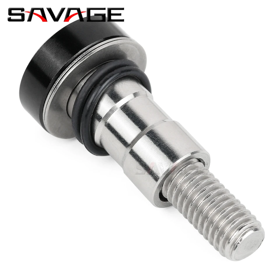 Left Gear Shift Lever Bolt For Kawasaki EX250R/300R Ninja 300 Z250 Z300 - Silver Aluminum (OEM #92154-1034)