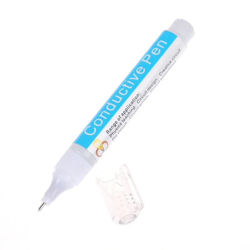 Circuit Repair Conductive Paint Pen Children Education Physics Teaching Circuit Design Strong Adhesion Paint Silver Paste Pen