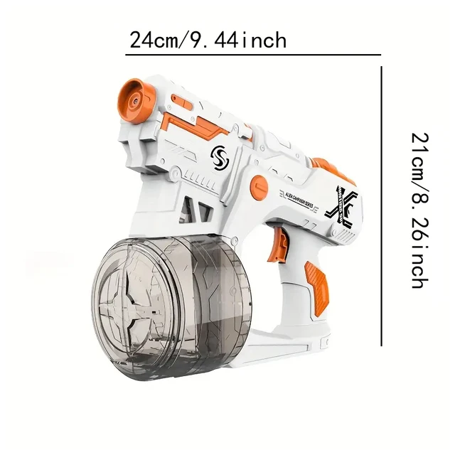 Electric water gun with large capacity continuous charging, suitable for long-distance beach water park summer children's toys 6