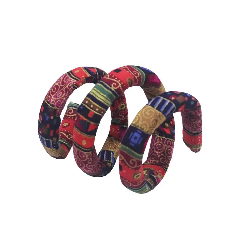 Bunte Dreadlocks Lange Pferdeschwanz-Haarnadeln Haarbänder Ethnischer Stil Haarseile Haargummis Pferdeschwanz-Stirnband Biegbare Haarstyling-Werkzeuge – Detail 11