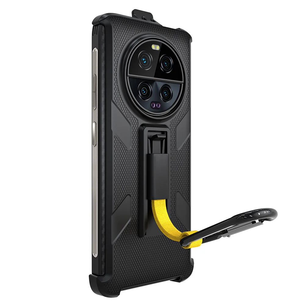 Rugged Protective Case with Multifunctional Back Clip and Carabiner