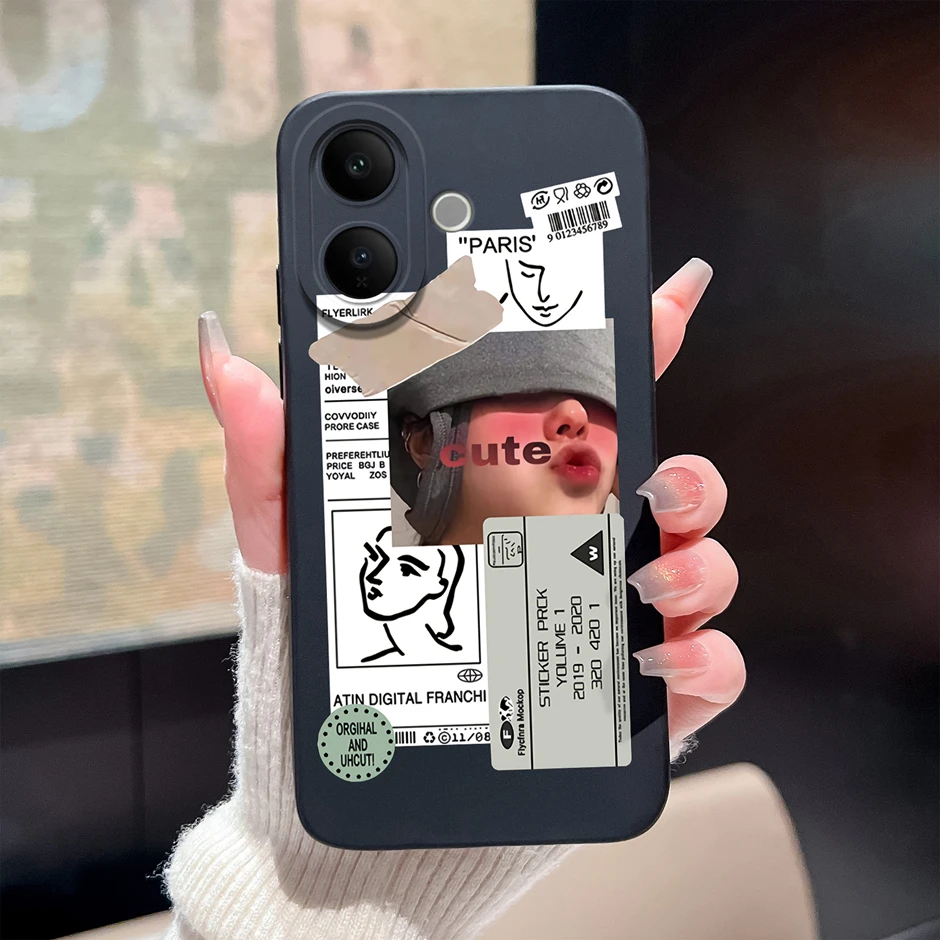 Sweet Girl Sunflower Fall Prevention Phone Case - Unique Protector
