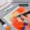 Borrence 2/3/5Pcs/Set Nylon Paint Brushes Oil Paint Brush Watercolor Paint Wooden Painting Brush Drawing Art Tools Supplies 3