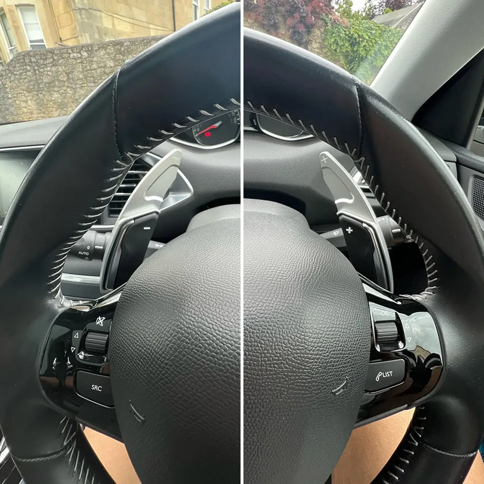 Pedali Antiscivolo YEE PIN Per Peugeot 208, 2008, 3008, 5008, 508 | In Lega Di Alluminio | Per Cambio Manuale