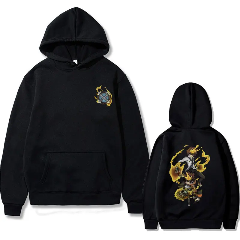 

Japanese Anime Katekyo Hitman Reborn Tsunayoshi Sawada Graphic Print Hoodie Men Women Fashion Manga Vintage Hooded Sweatshirt