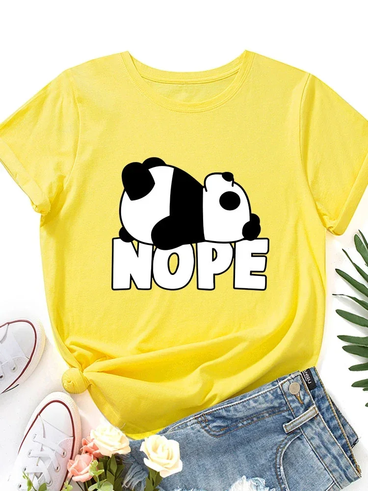 Pijama Con Short Y Pantalón Estampada De Oso Panda Mujer | Meses Sin