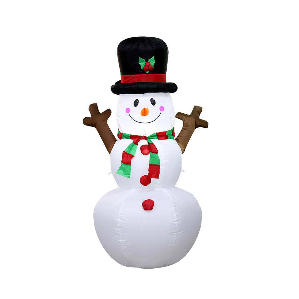 LED Inflatable Snowman Ornament for Christmas Decor