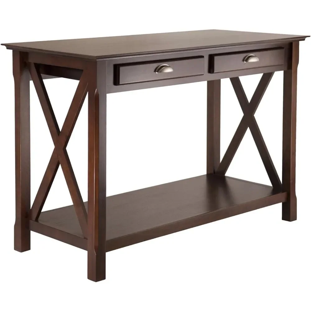 

Wood Occasional Table Sofa Side Table Cappuccino Finish Mini Tables Living Room Furniture Home