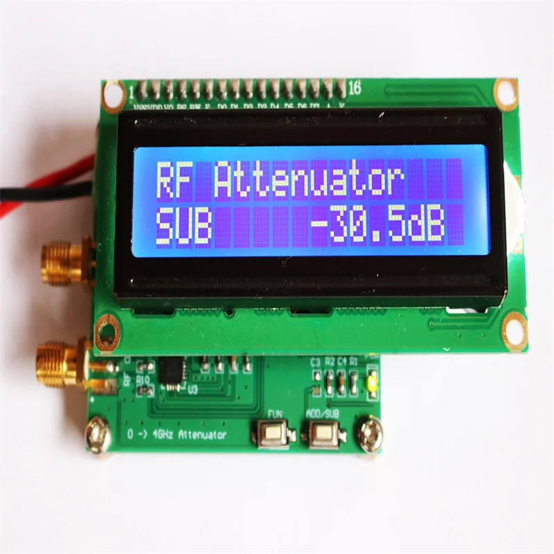 

Цифровой Регулируемый аттенюатор 0 ~ 4 ГГц 0 ~-63 дБ