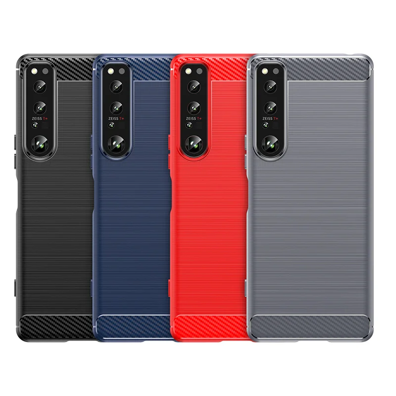 HAOYE Cover Per Sony Xperia 1 IV: Custodia Morbida Con Anello Supporto E Design Galvanico (Verde Scuro)