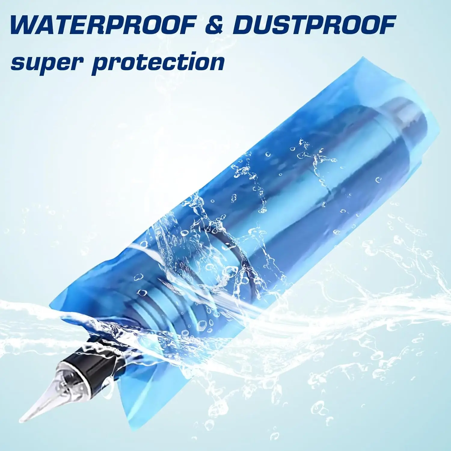 Tattoo Pen Accessories 200pcs Big Size Tattoo Pen Bags Tattoo Pen Machine Sleeve Covers Black/Blue/Pink Clip Cord Sleeves Accessories
