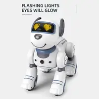 Educational Robot Puppy Robot Pet Remote Control Robot Dog Toy for Toddlers Touch-sensing Stunt Puppy with Programming for Boys 1