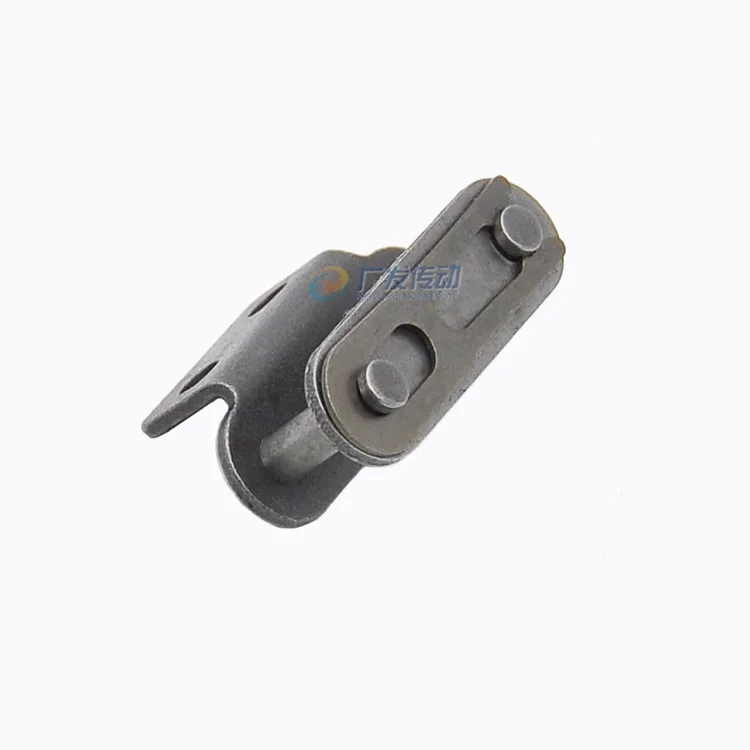 1pcs Double Pitch Single-side Double-hole Bent Plate Conveyor Chain Chain Buckle Full Buckle Join C2042/C2052/C2062
