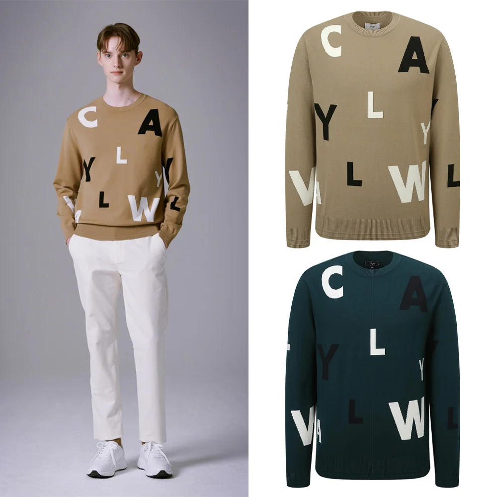 Turtleneck Sweater CALLAWAY Men's Knitted Sweater Golf Apparel
