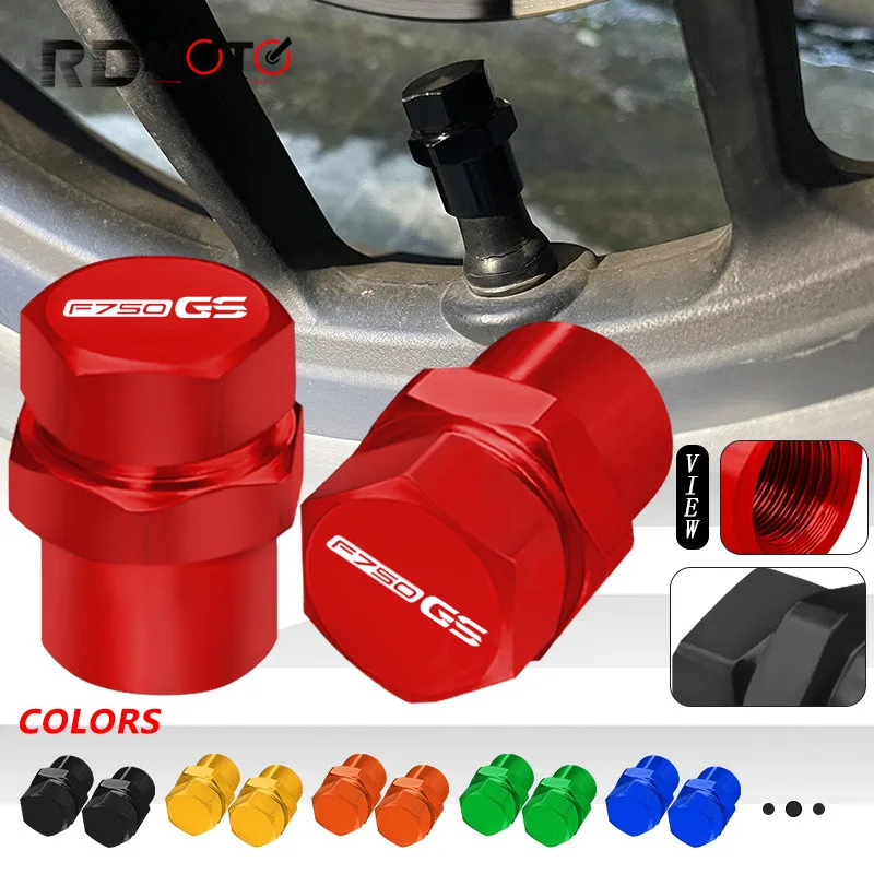 

For BMW F700GS F750GS F800GS F850GS Motorcycle Accessories CNC Wheel Tire Valve Caps Airtight Covers f800 f700 f750 f850 gs