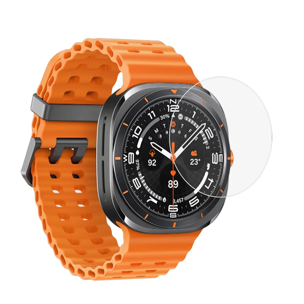 Premium Tempered Glass Screen Protector for Galaxy Watch Ultra (2-Pack)