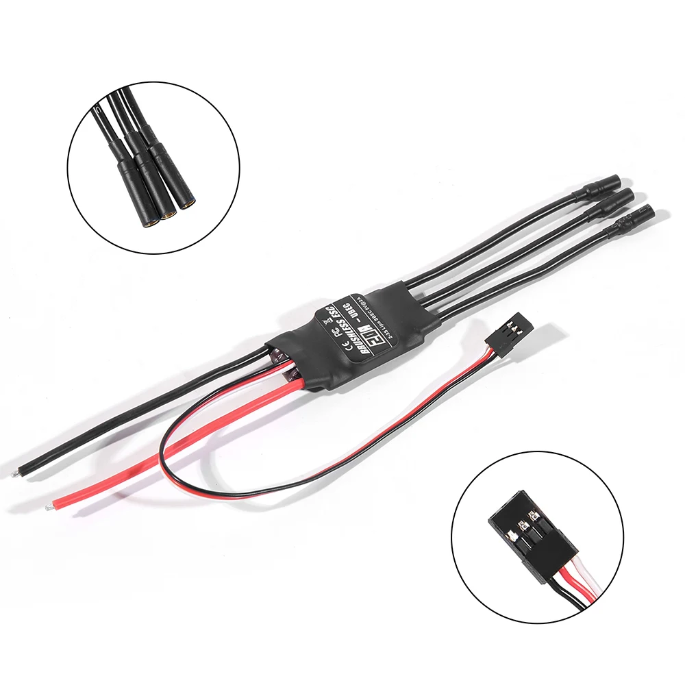 Contrôleur ESC 20A-80A pour Micro Moteur, Program Card Incluse