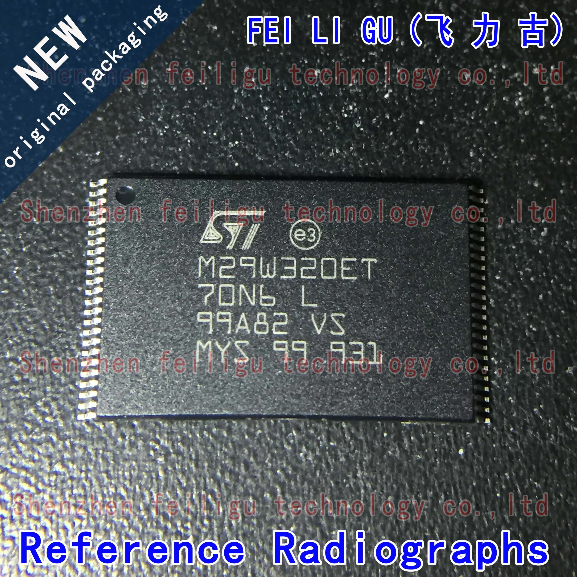 

1~30PCS 100% New original M29W320ET70N6E M29W320ET70N6 M29W320ET Package:TSOP 48 FLASH-NOR 32 Mb memory chip