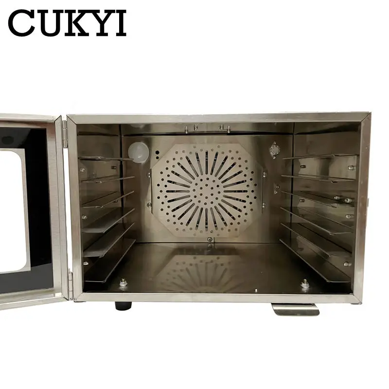 110V/220V Commercial Automatic Fruit Dryer Intelligent Touch panel Stainless Steel Food dehydrator Child Snacks Roasting machine 6