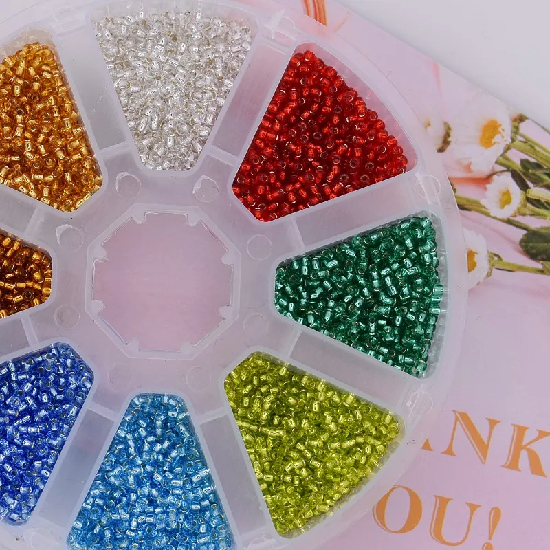 50g japanische importierte Glasperlen TOHO Perlen 11/0 Xiaomi Perlen Schmuckzubehör für Stickerei Handgemachte DIY Schmuckproduktion