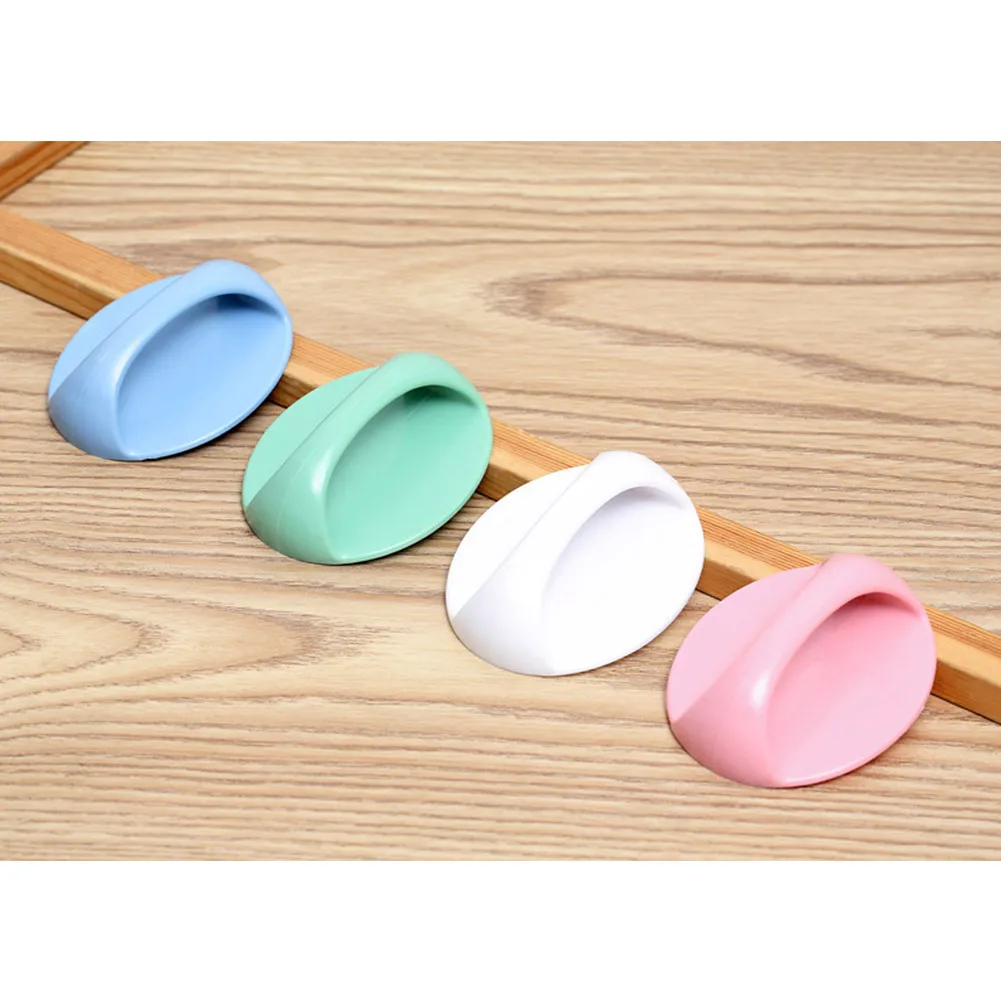 

2 Pcs Self-Stick Push Pull Helper Door Window Wardrobe Handle Instant Cabinet Drawer Handles