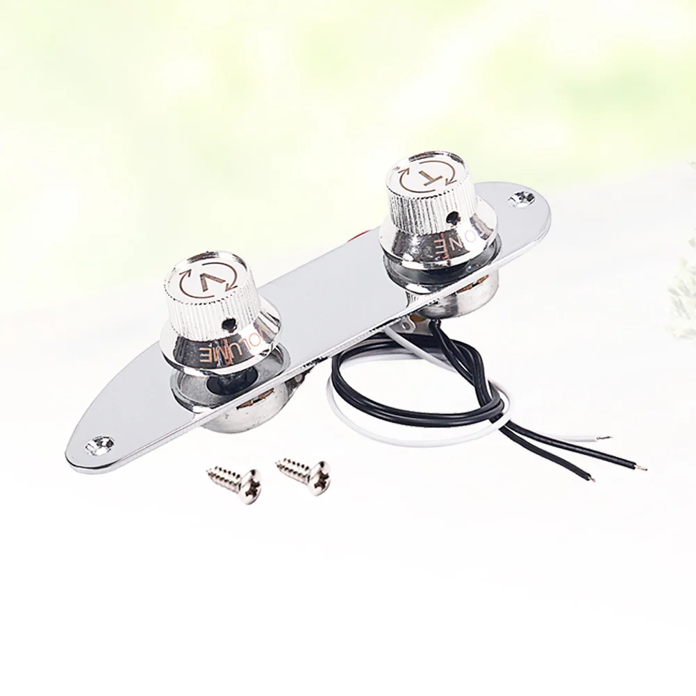 

Guitar Control Plate Durable GE217 Control Knobs Guitar Parts Control Plate for Guitar