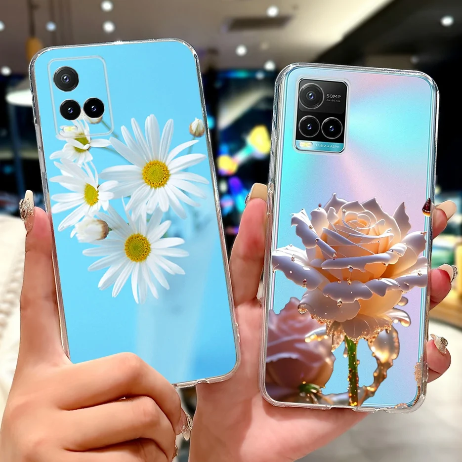 New Luxury Painted Soft Silicone Case - Stylish Protective Cover